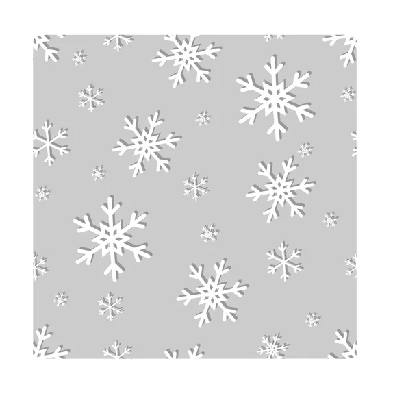 Фон со снежинками — стоковый вектор