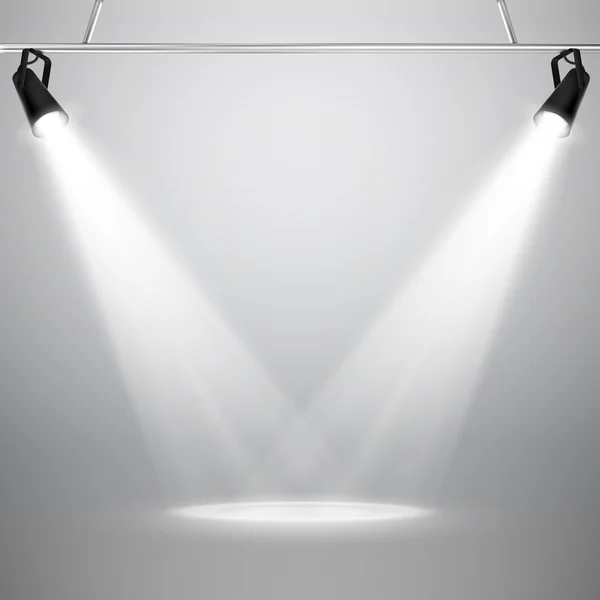 Vektör izole Spotlight