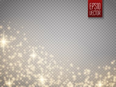 Kızdırma özel efekt ışık, işaret fişeği, star ve patlama. İzole kıvılcım