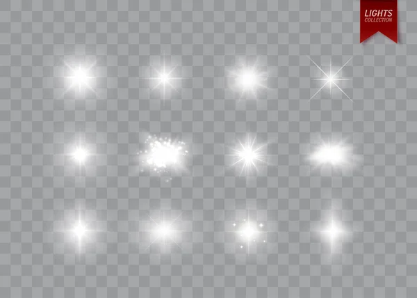 Sparkles en sterren — Stockvector