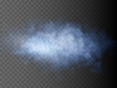 Renkli sis veya duman izole