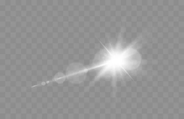 Lens flare vector illustratie — Stockvector