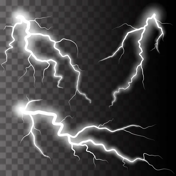 Gewitter und Blitze — Stockvektor