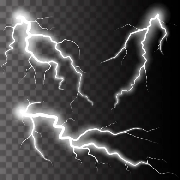 Gök gürültüsü fırtına ve Lightning'ler — Stok Vektör