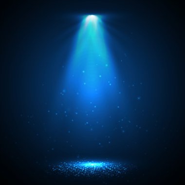 Vektör izole Spotlight