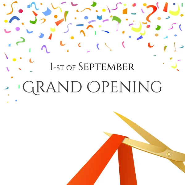 Büyük açılış ünlüler illüstrasyon