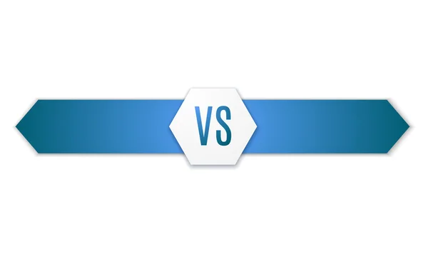 Imagen versus imagen. Ilustración vectorial — Vector de stock