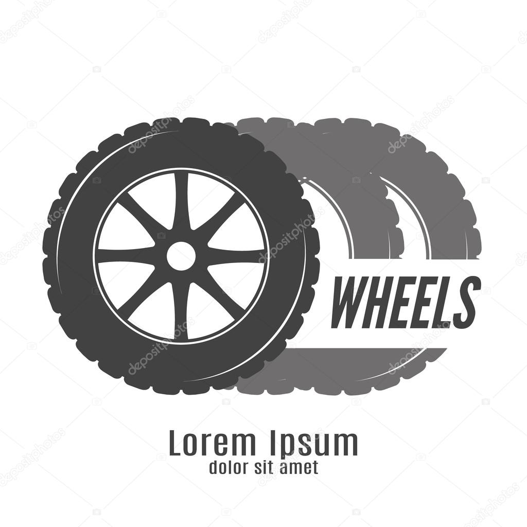 Wheels Shop Logo Design