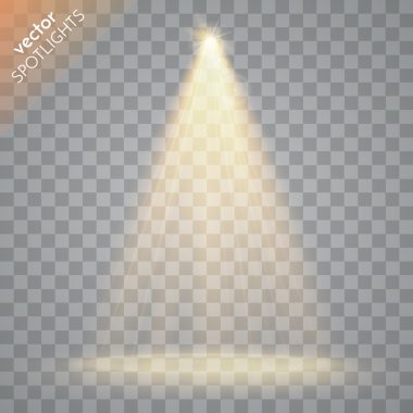 Vector Isolated Spotlight clipart