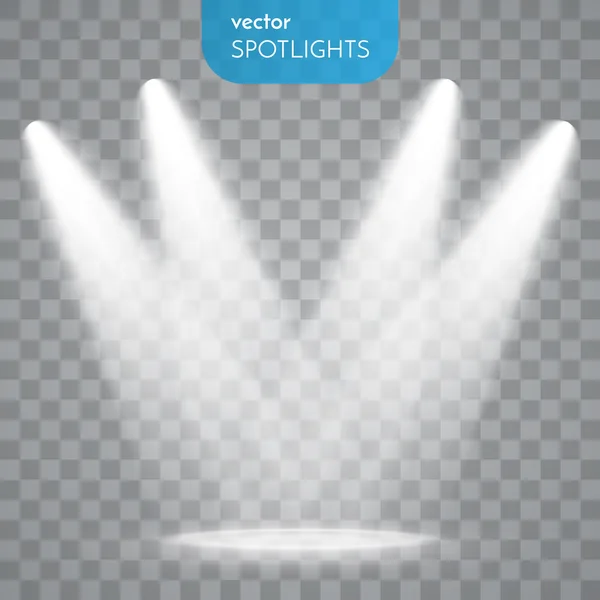 矢量孤立的聚光灯 — 图库矢量图片