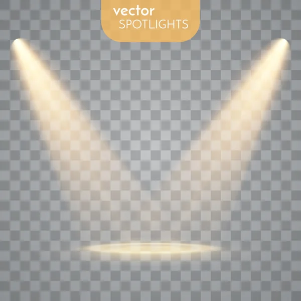 Vector isolerade Spotlight — Stock vektor