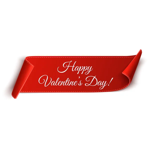 Happy Valentines day, wenskaartsjabloon. Vectorillustratie — Stockvector