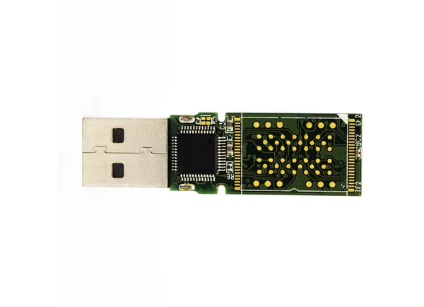 Chip placa de controle de unidade flash USB — Fotografia de Stock
