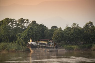 Pagoda genel Tapınağı Laos, Tayland alınmıştır