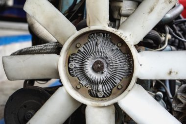 fan, debriyaj, Araba, soğutma, radyatör, motoru, parçaları, metal, autom