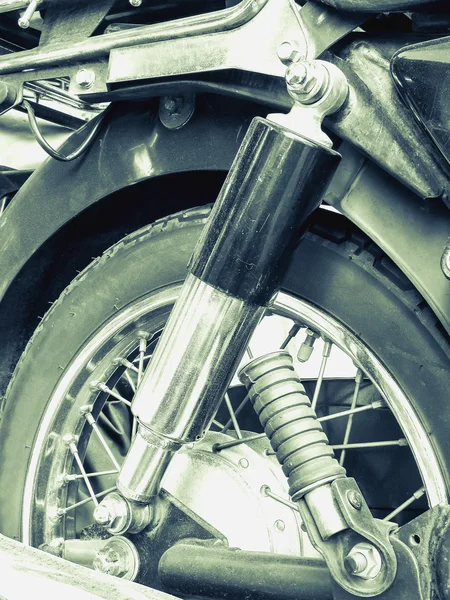 Motocyklu tlumič — Stock fotografie