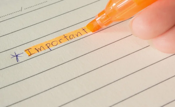 Kağıda el yazısı