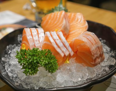 Somon balığı menü