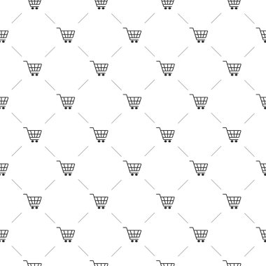 Dikişsiz desen, alışveriş sepeti