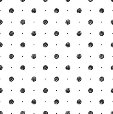 Dikişsiz desen, turuncu