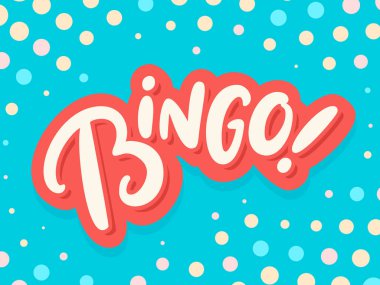 Bingo! Vektör kartı.