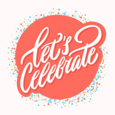 Hadi kutlayalım. Vektör harfleri.