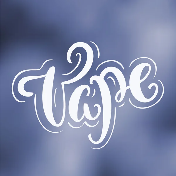 Vape입니다. Vaping 개념 그림 — 스톡 벡터 ©  alexgorka #95361198