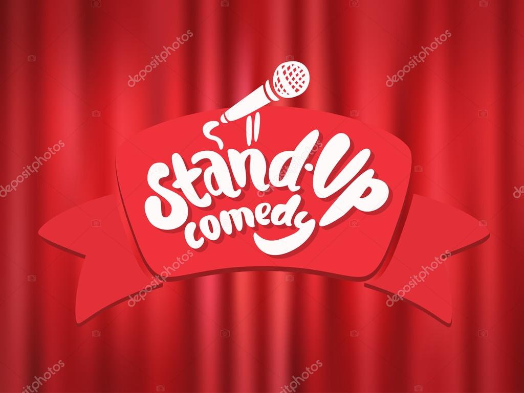 Stand up comedy background Stock Vector Image by ©alexgorka #95360836