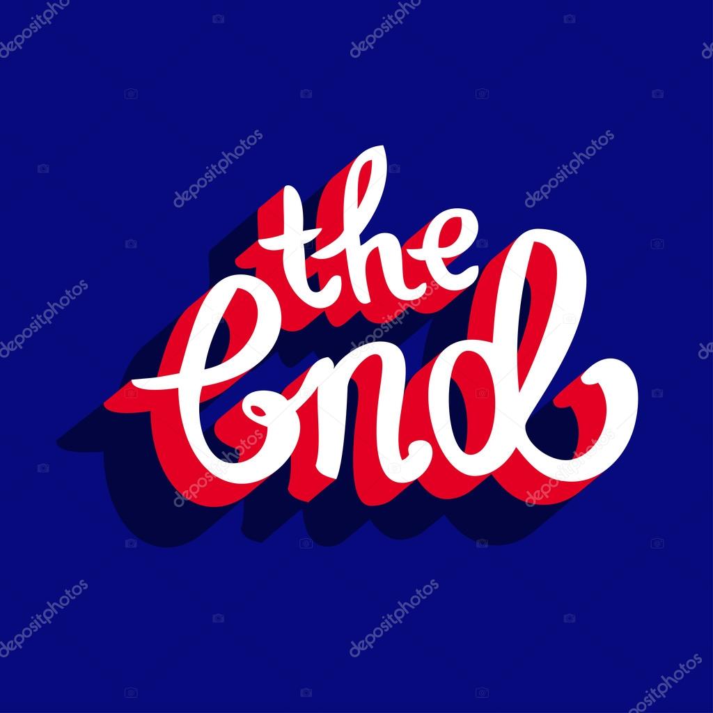 Movie ending screen background.
