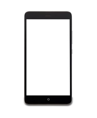 Beyaz ekranlı akıllı telefon