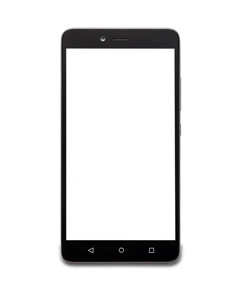 Smartphone with white screen — Stock Photo, Image