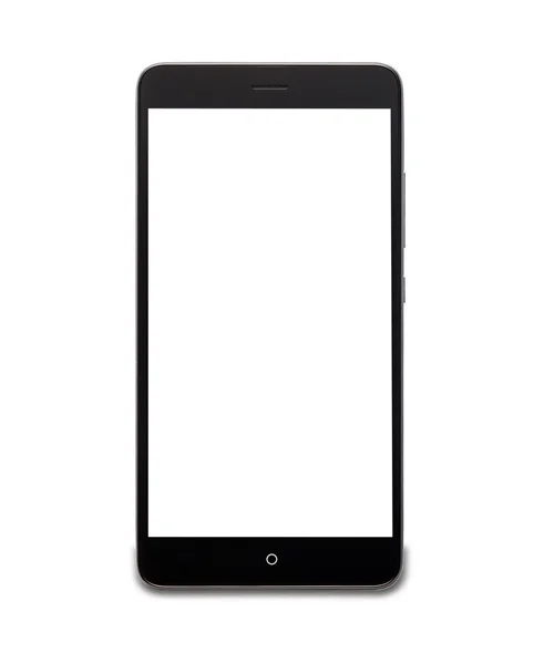 Smartphone with white screen — Stock Photo, Image