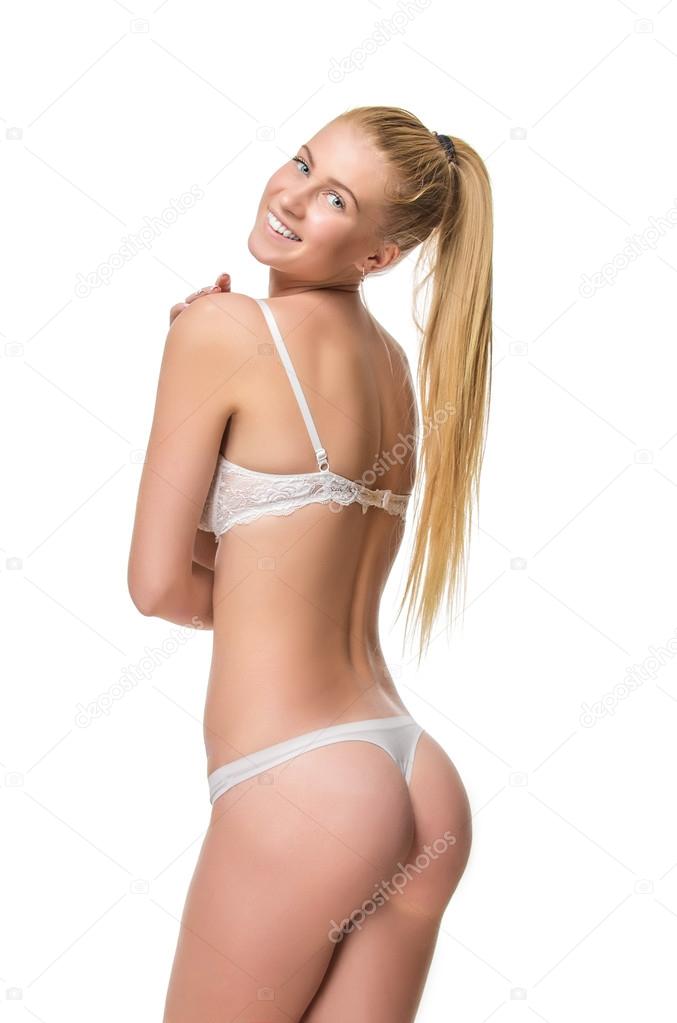 Blondes In White Panties