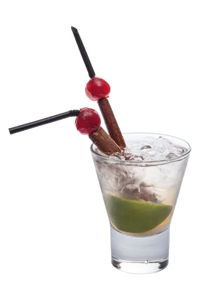 Erfrischend fruchtig alkoholischer Coctail Mandel Mai Tai — Stockfoto
