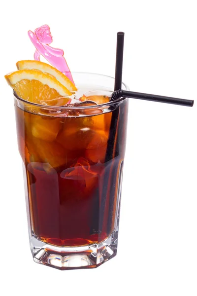 Longdrink "Boston tea" — Stockfoto