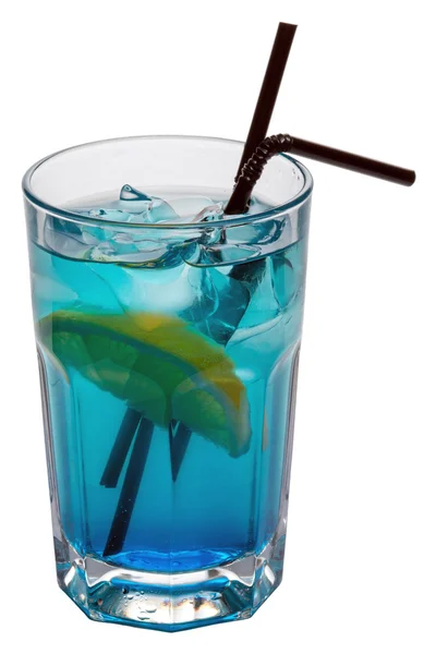 Longdrink "Blue Lagune" _ 1 — Stockfoto