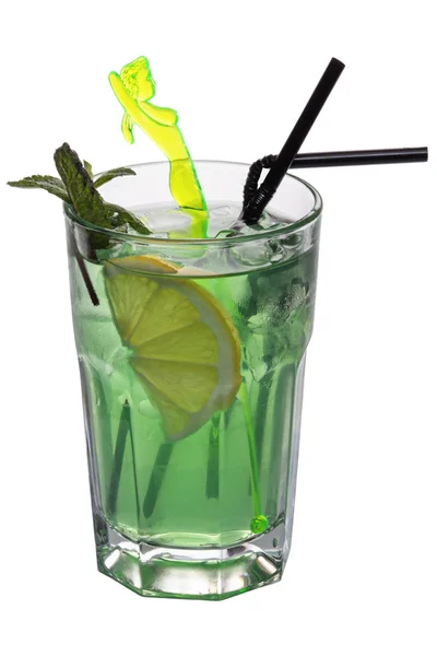 Alkoholischer Cocktail "Absinth Limonade" — Stockfoto