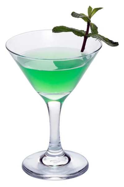 Alkoholischer Cocktail "weiße Dame" — Stockfoto