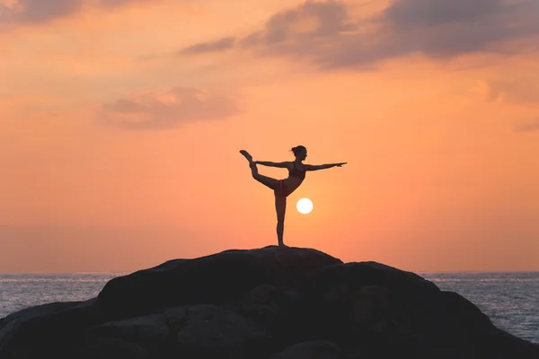 Warrior pose from yoga