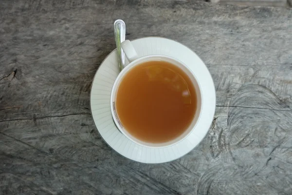 Ζεστό φλιτζάνι τσάι — Φωτογραφία Αρχείου