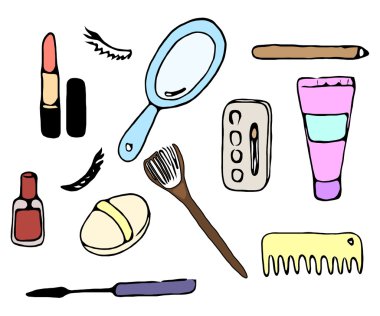 kadın kozmetik seti