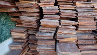 birçok tahta ahşap