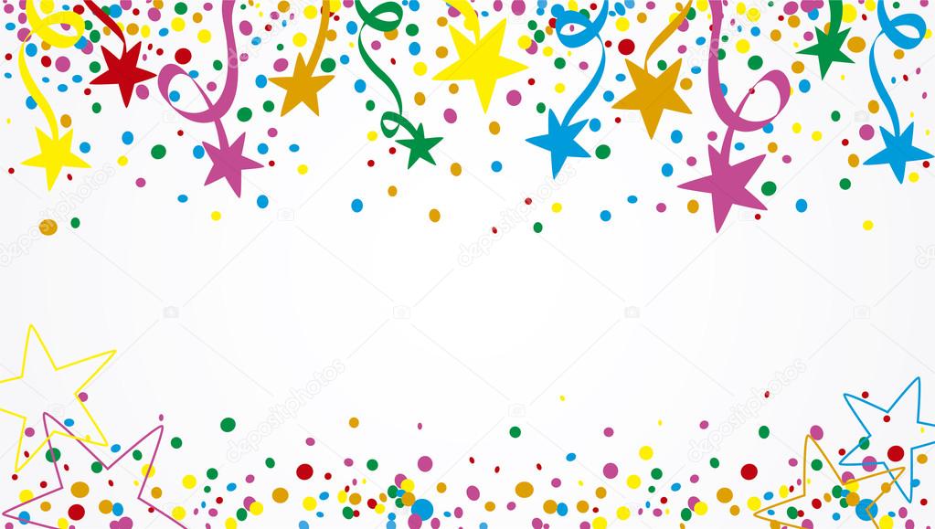 Colorful Background stars at day