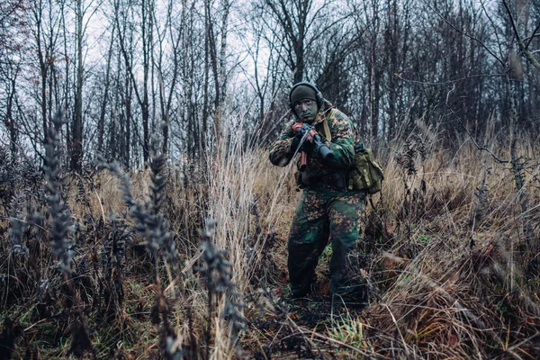 Soldado russo spetsnaz . — Fotografia de Stock