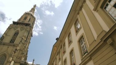 Bern Minster, eski şehir Bern İsviçre reform katedralde