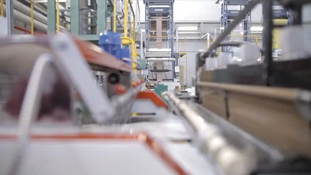 Equipment on a factory — Stock Video