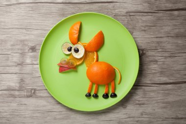 Sulu meyve yapılan eşek