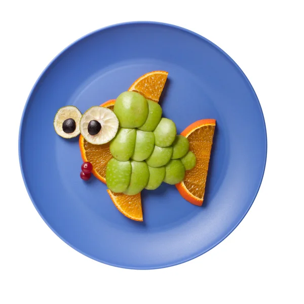 Ryby z owoców — Zdjęcie stockowe