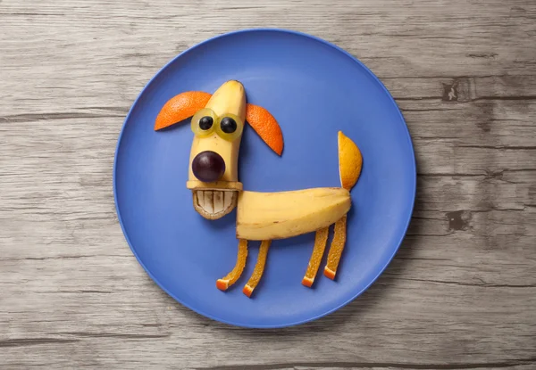 Pies z bananów — Zdjęcie stockowe