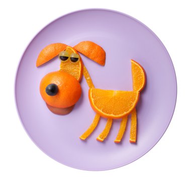 Portakal köpek yaptı 